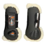 eQuick eLight Fluffy Peesbeschermers Zwart